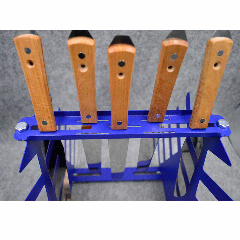 5 Layers Desktop Screen Printing Squeegee Rack for Placing Squeegee And Scraper