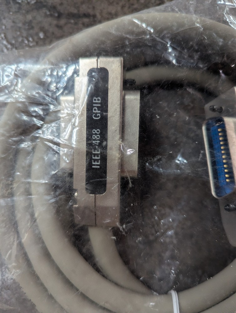 GC Electronics IEEE 488 GPIB Computer Data Cable, 6.6 ft, Cat # 45-450 (NOS)