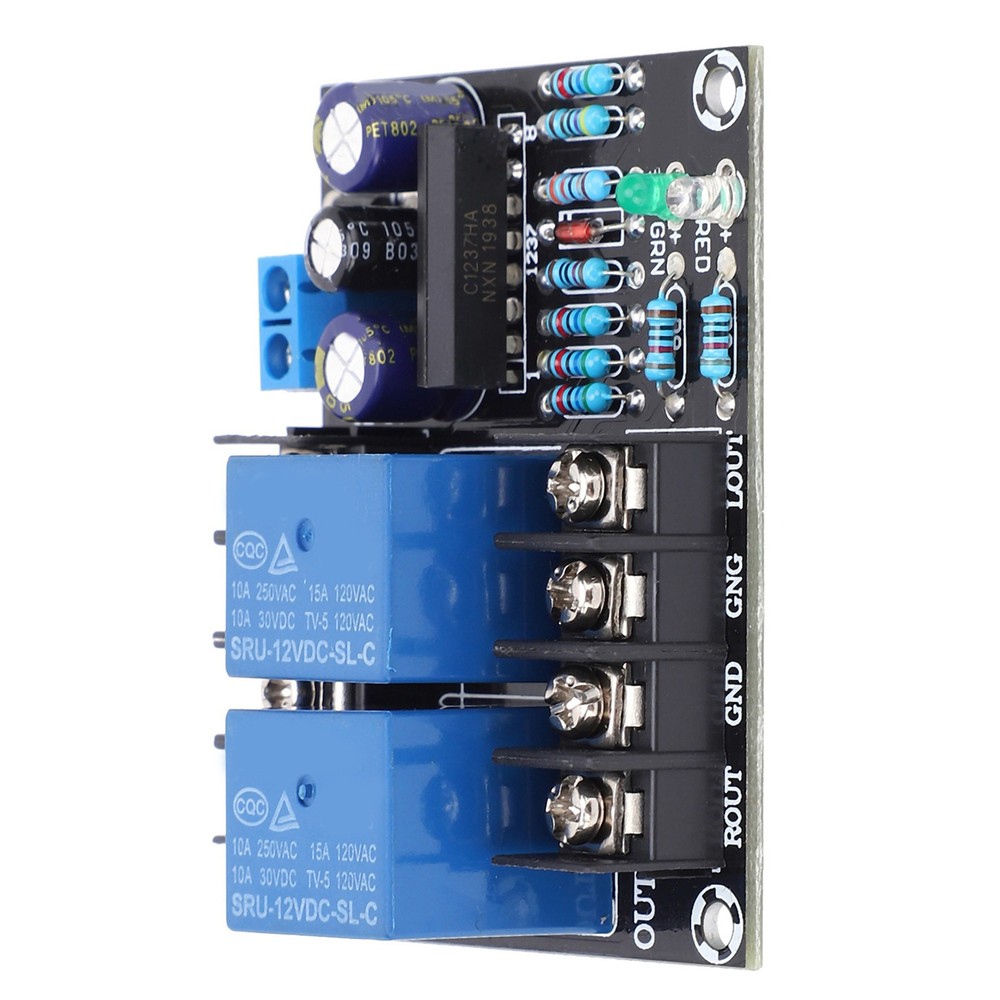 Speaker Protection Board DualChannel Voltage Regulator Delay Module AC1215V