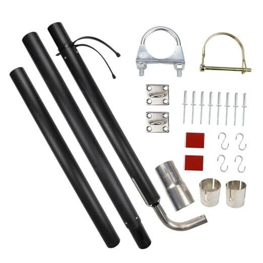 44461 RV Generator Exhaust Venting System Extension Kit Compatible with Most