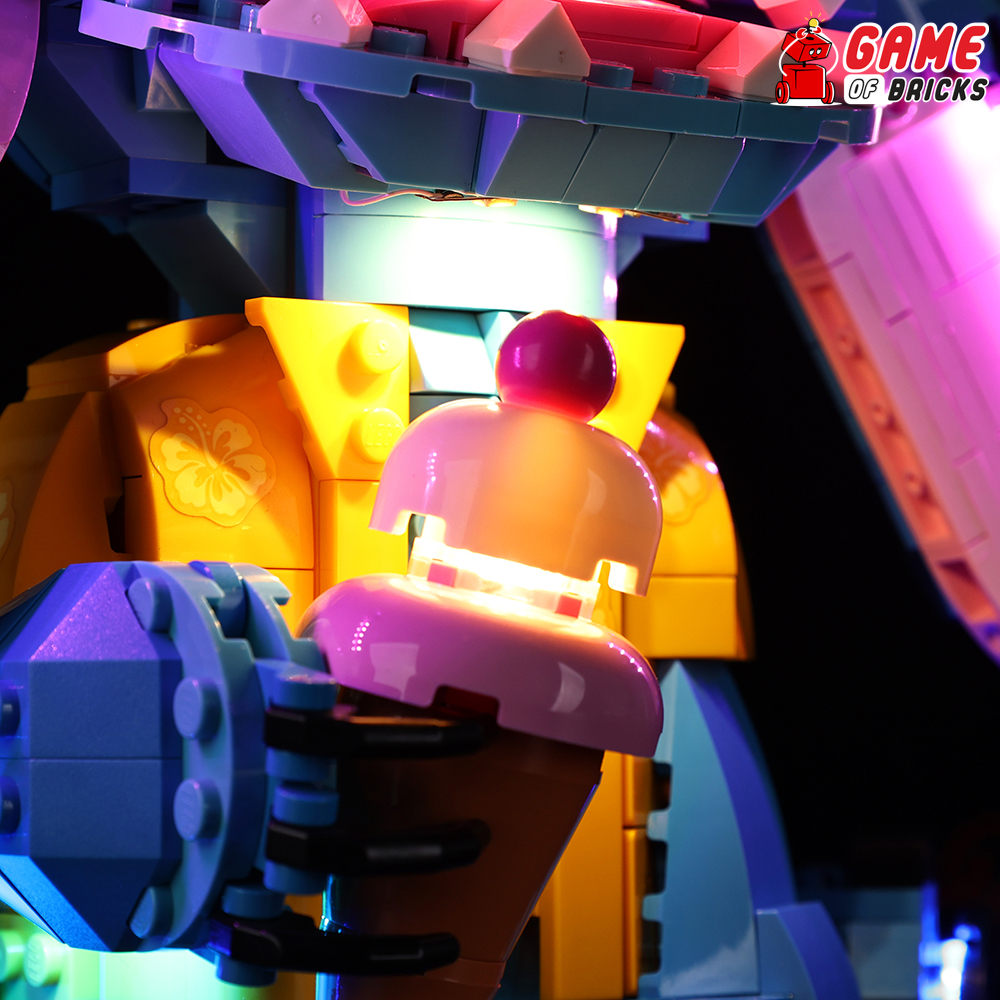 LED Light Kit for Stitch - Compatible with LEGO® 43249