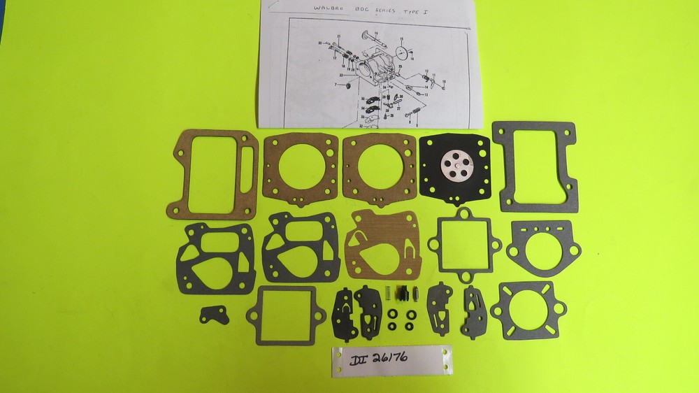 Walbro BDC2 BDC4 BDC 7 BDC14 BDC19 BDC13 BDC19 BDC20 BDC21 BDC22 BDC23 Carb Kit
