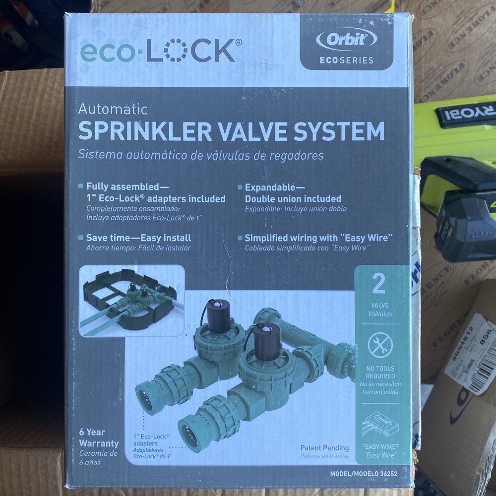 NEW Orbit Eco-Lock Automatic Sprinkler Valve System