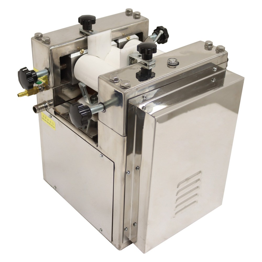 110V 3-Roll Zirconia Ceramic Roll Grinding Machine Laboratory Paste Grinder Mill