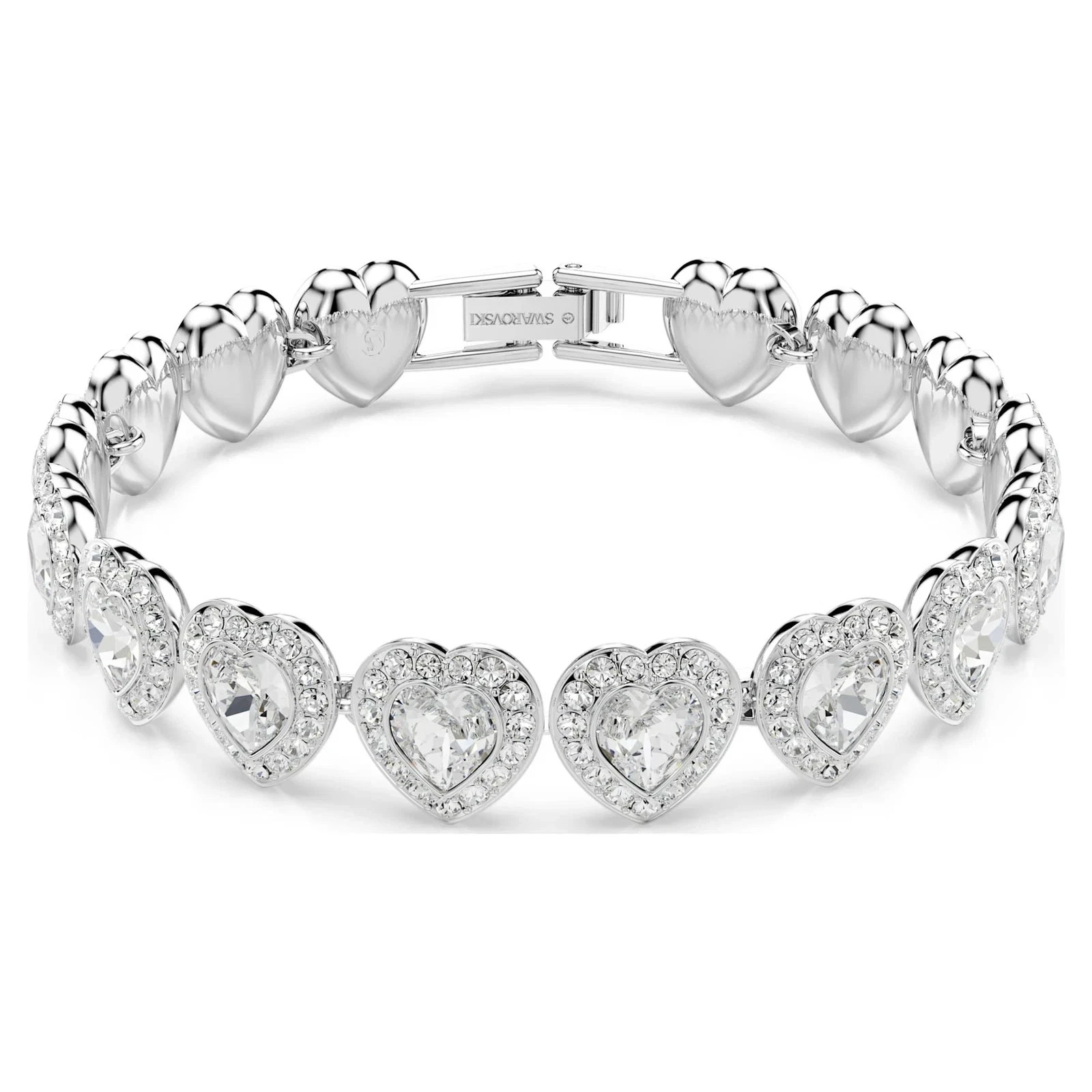 Swarovski Ariana Grande x Swarovski Tennis Bracelet, Mixed Cuts, Heart 5720860🔥