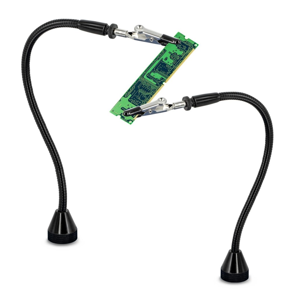 2 PACK Magnetic Soldering Helping Hands, Third Hand Tools for Black