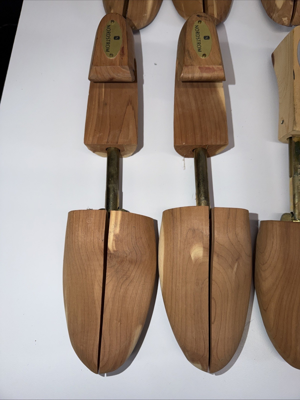 Lot 12 Pairs Cedar Shoe Trees Wood Adjustable Mens Women’s Larry’s + Others