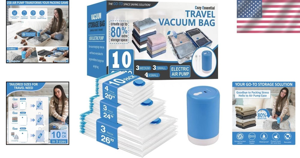 Electric Pump Bags - Lightweight & Portable