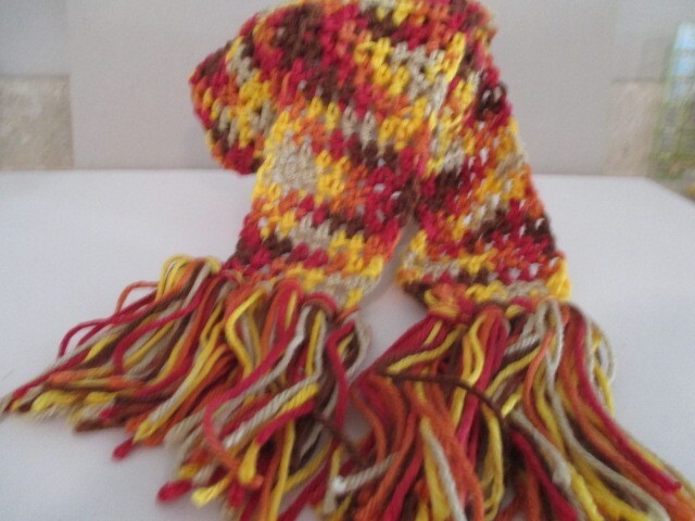 Handmade Crochet Winter Neck Scarf