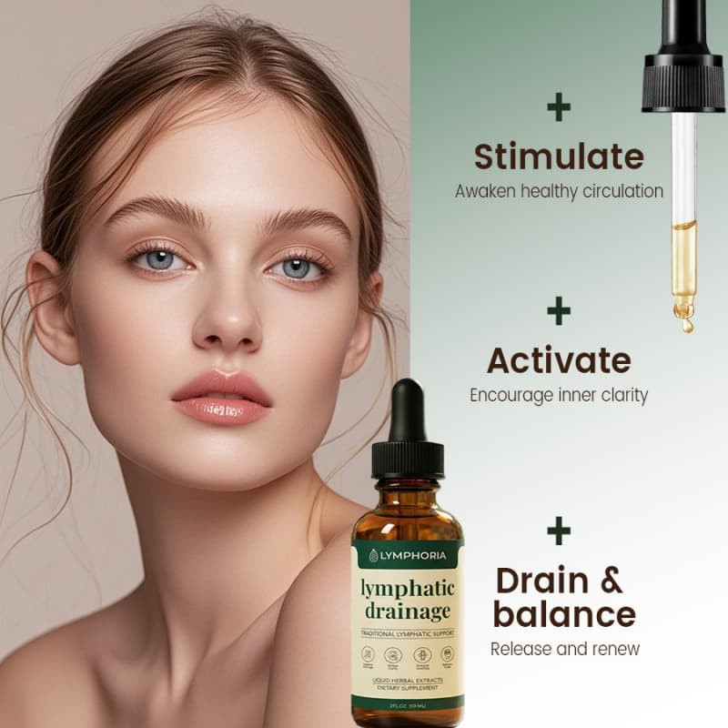 Lymphoria - Lymphatic Drainage Bloat Relief - Detox, & Immune Support 59ml