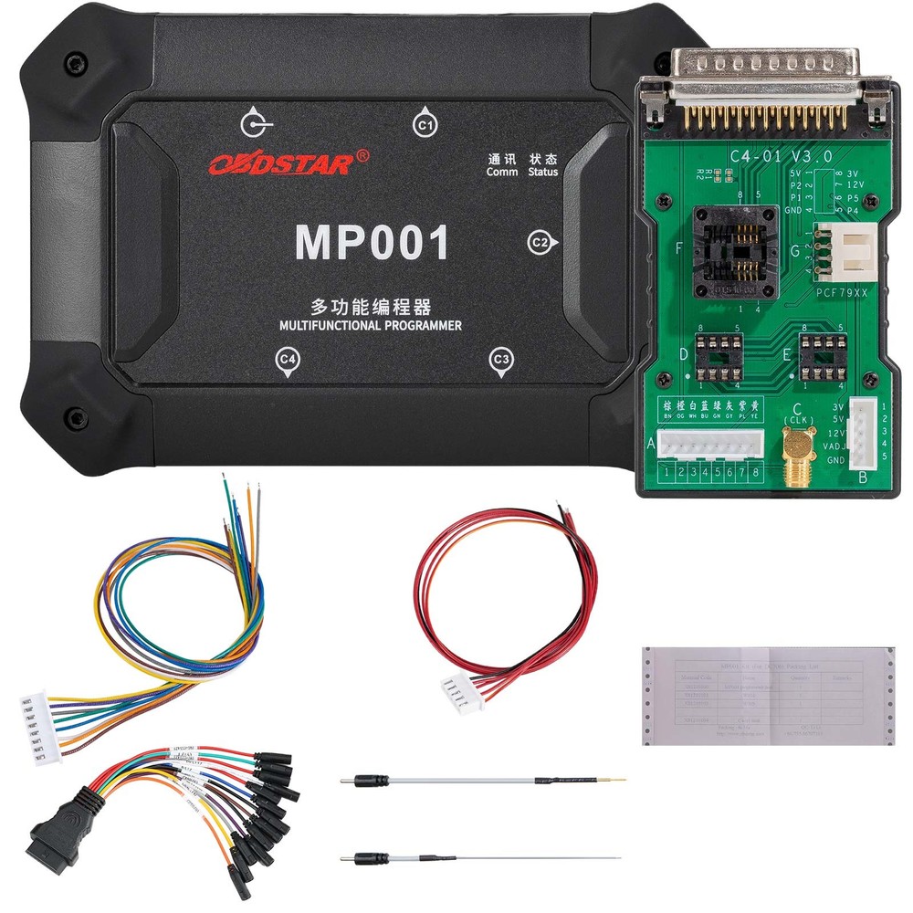 OBDSTAR MP001 Read/Clone Data Adapter With E/CU Bench Jumper for P002 P003 DC706