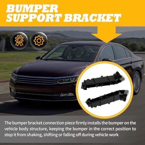 LH&RH Bumper Support Bracket Compatible with Passat 2012 2013 2014 2015 561