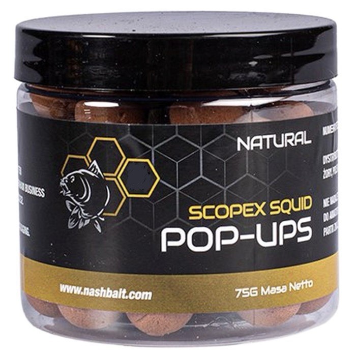 NASH BAIT Scopex Squid POP UPS 12mm