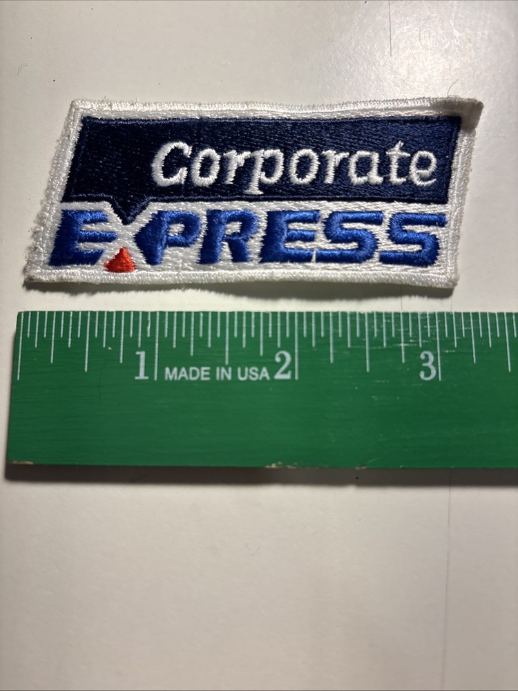 Vintage Corporate Express Embroidered Patch