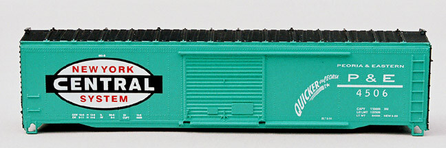 RCR - HO 50FT AAR - P&E 4506