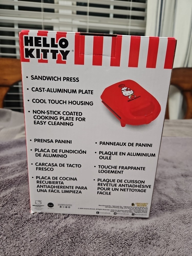 Hello Kitty Grill Cheese Sandwich Maker