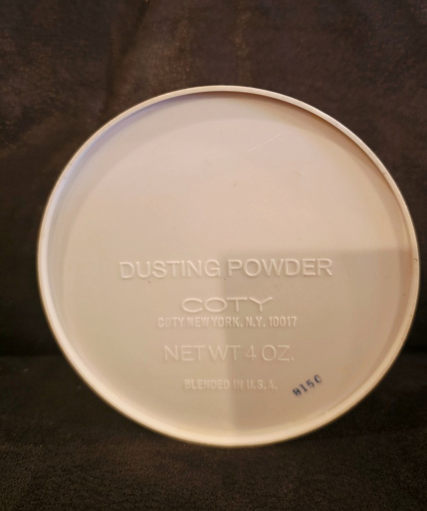 Dusting Powder Jar Coty L'Aimant– Empty Display Item