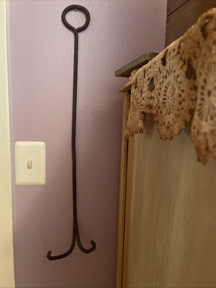 Old Wrought Iron Gaft/Hook