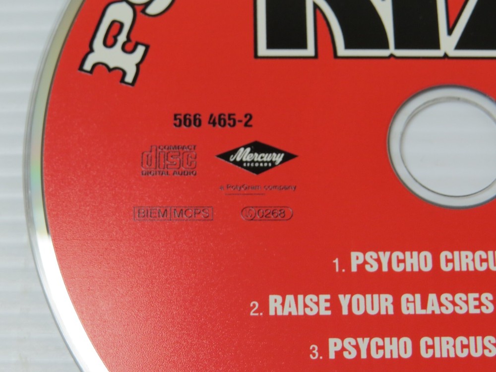 KISS PSYCHO CIRCUS PROMOTIONAL 4 TRACK EP COMPACT DISC 1998 OFFICIAL MERCURY USA