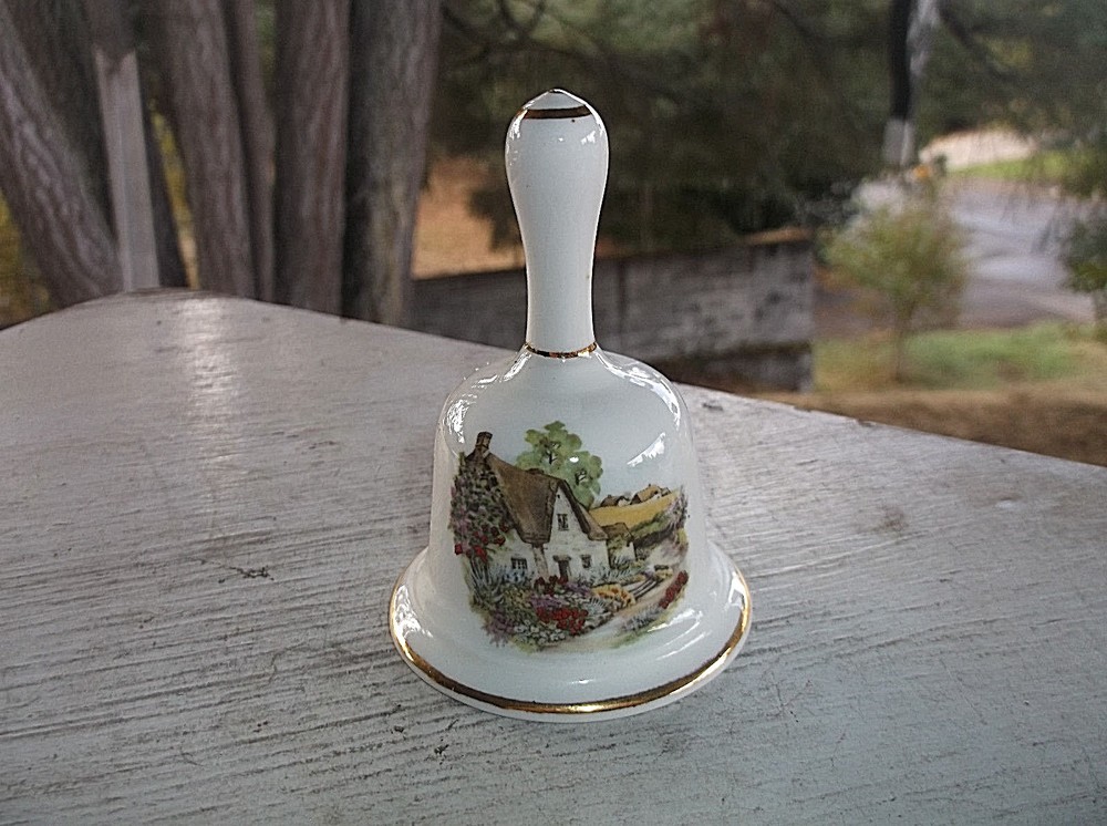 Queensway England Cottage Small Bell Bone China