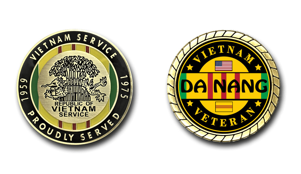 Da Nang Vietnam Veteran Challenge Coin