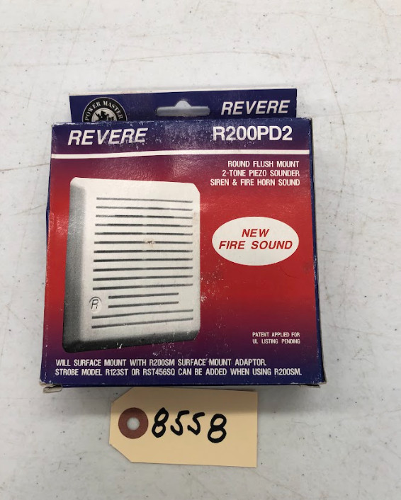 Revere R20PD2 Round Flush Mount 2 Tone Fire Sound