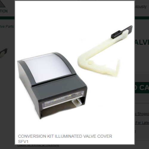 CONVERSION KIT ILLUMINATED VALVE COVER SFV1 # 629097630