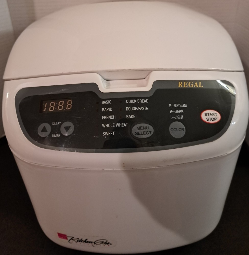 Regal Kitchen Pro K6725 Bread Maker Machine In Good Condition