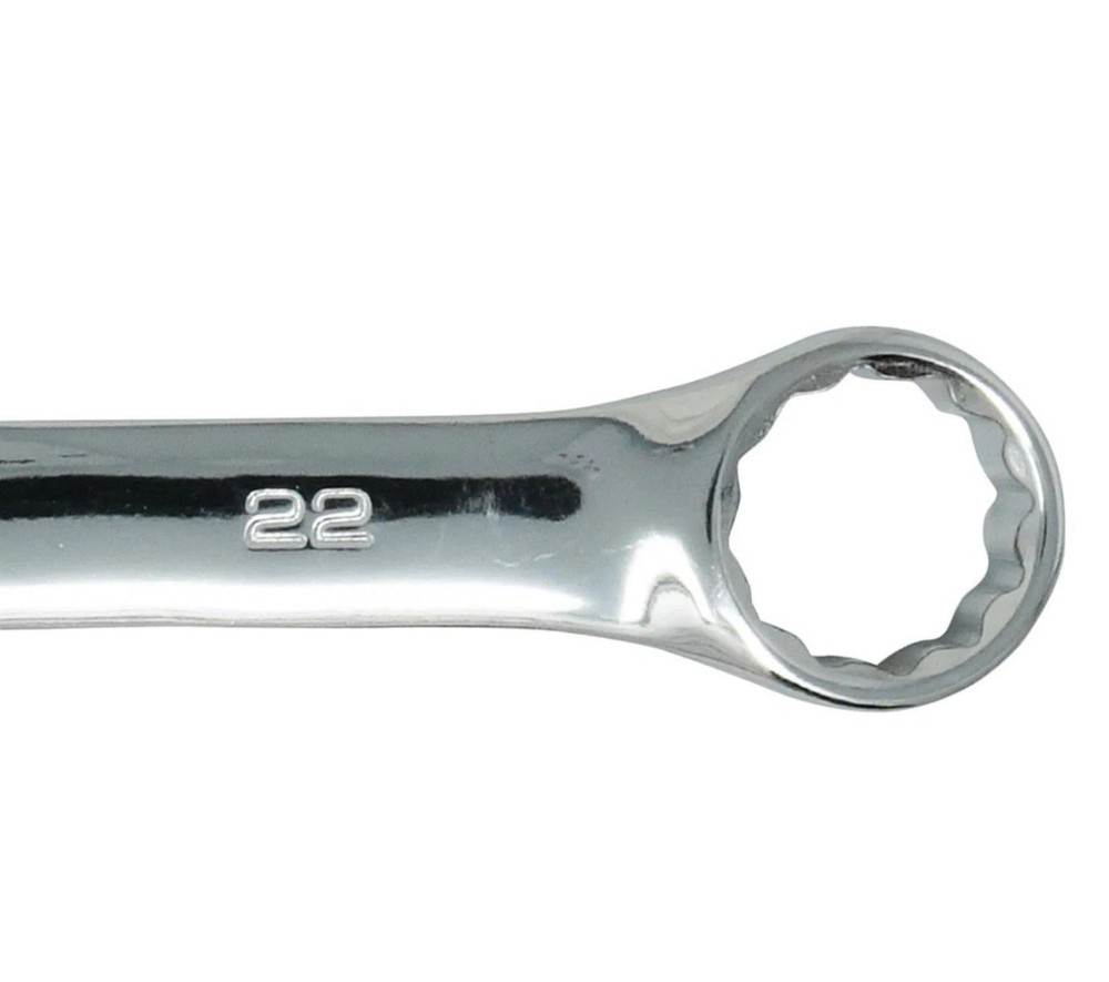 22mm Combination Spanner Open & Ring Metric Polished CRV Workshop *FREE POST*