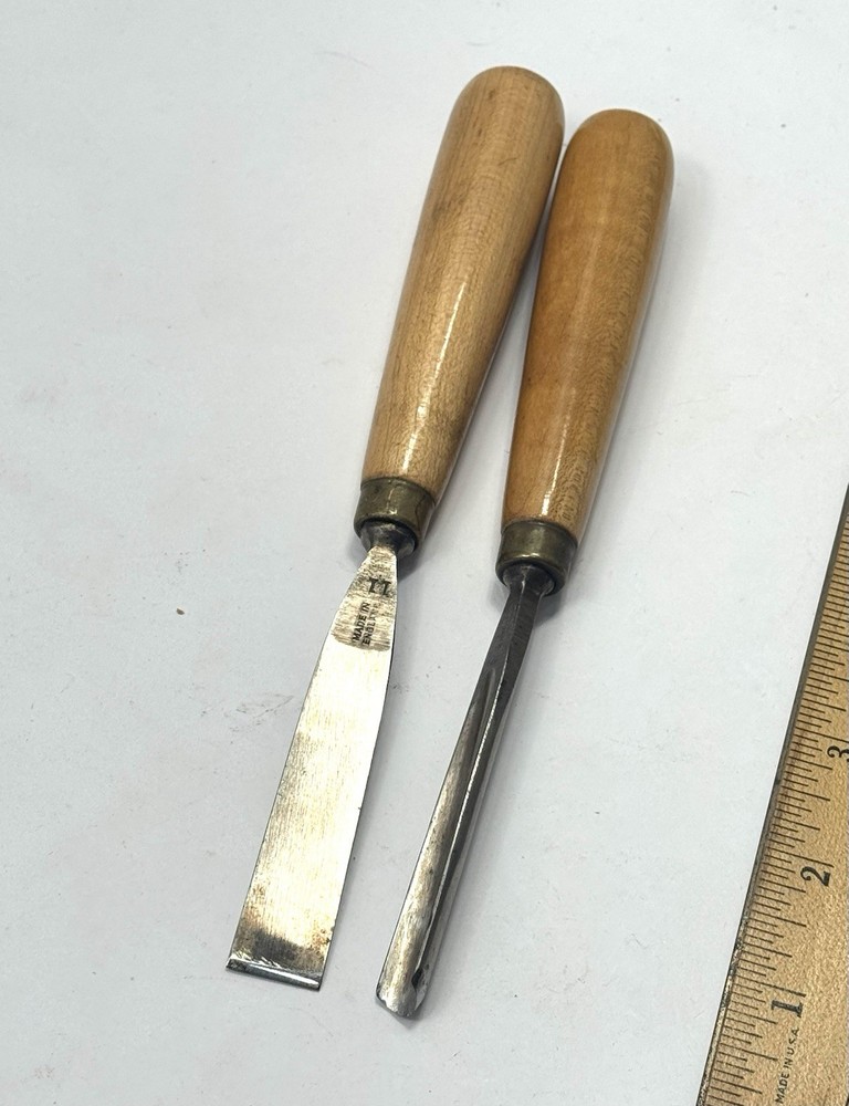 Henry Taylor Carving Tools #19 Gouge #11 Chisel