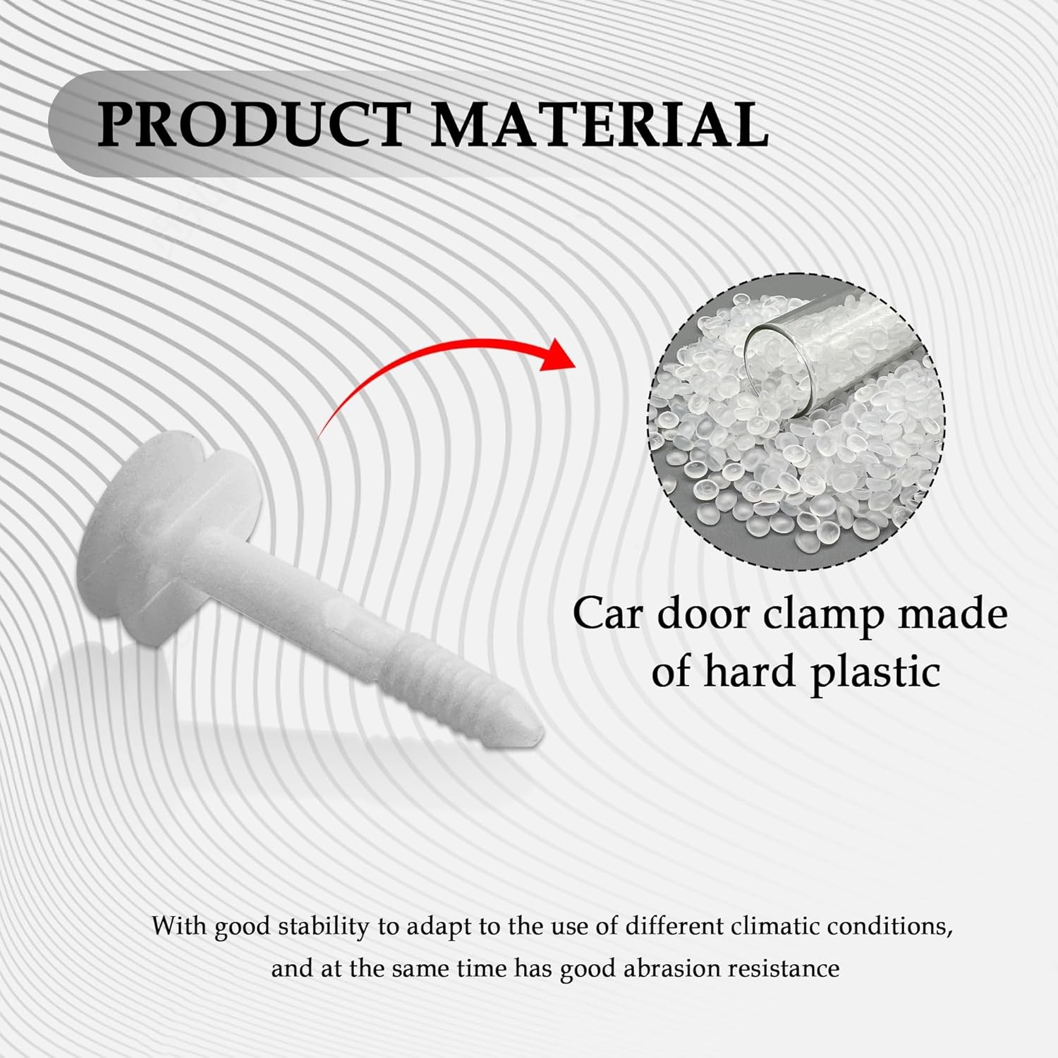 50PCS Compatible with GM Door Panel Clips OEM#15960325,Door Panel Retainer Clips