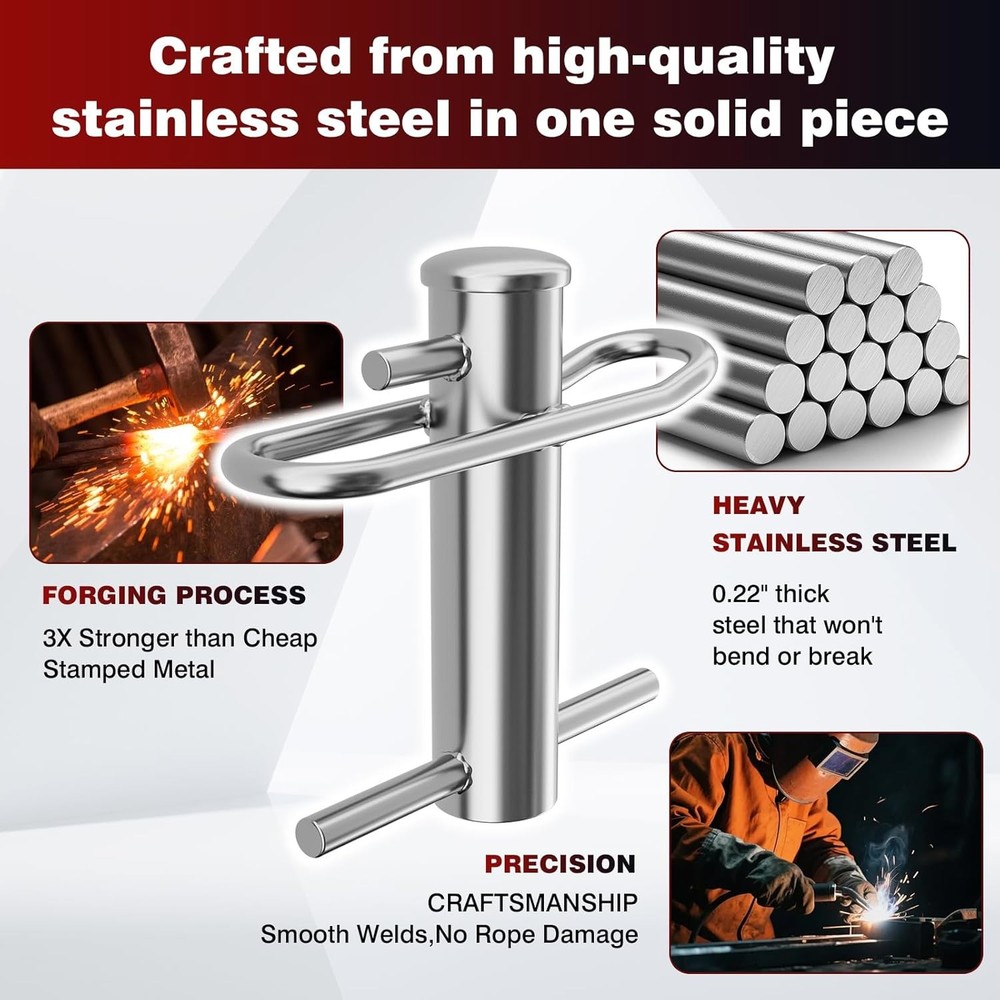 Port-A-Wrap, Stainless Portawrap for Tree Work, Arborist Tree Rigging