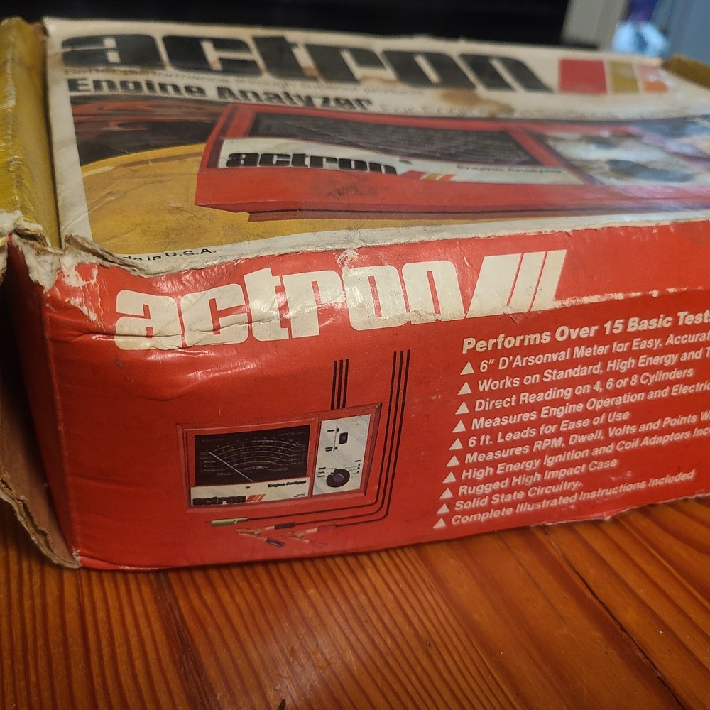 VTG Actron 615 Engine Analyzer & Electrical System Testing W/ Box