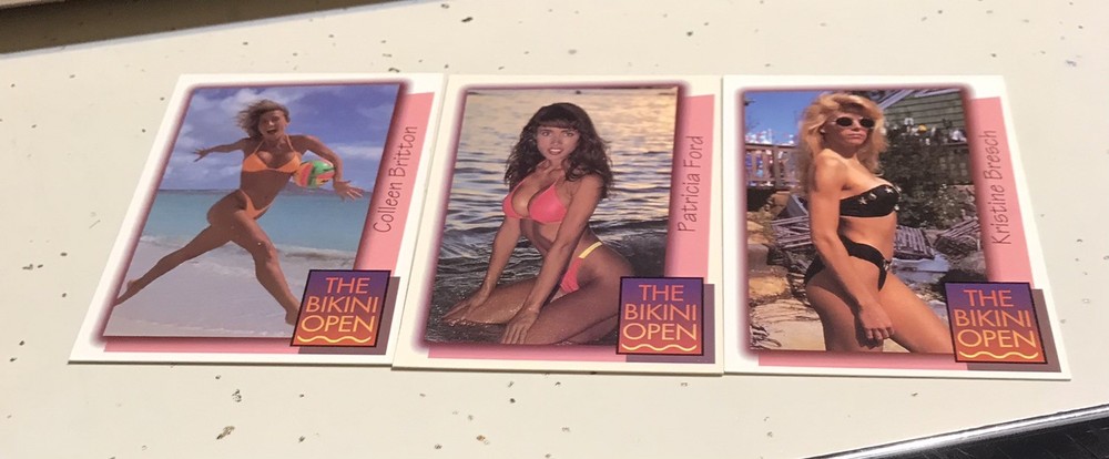 THE BIKINI OPEN 1992 BIKINI OPEN COMPLETE BASE CARD SET OF 45