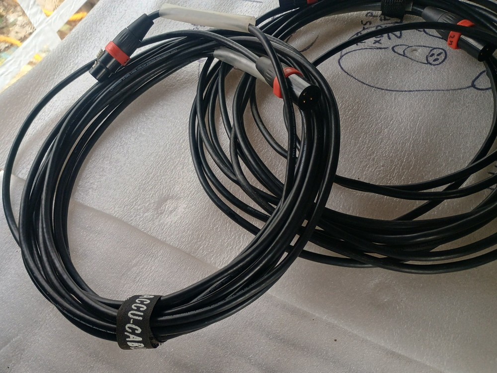Accu-Cable 3-Pin DMX Cable 25' Ft
