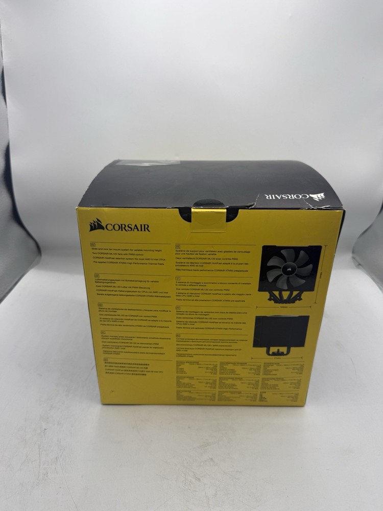 Corsair A500 High Performance Dual Fan CPU Cooler READ