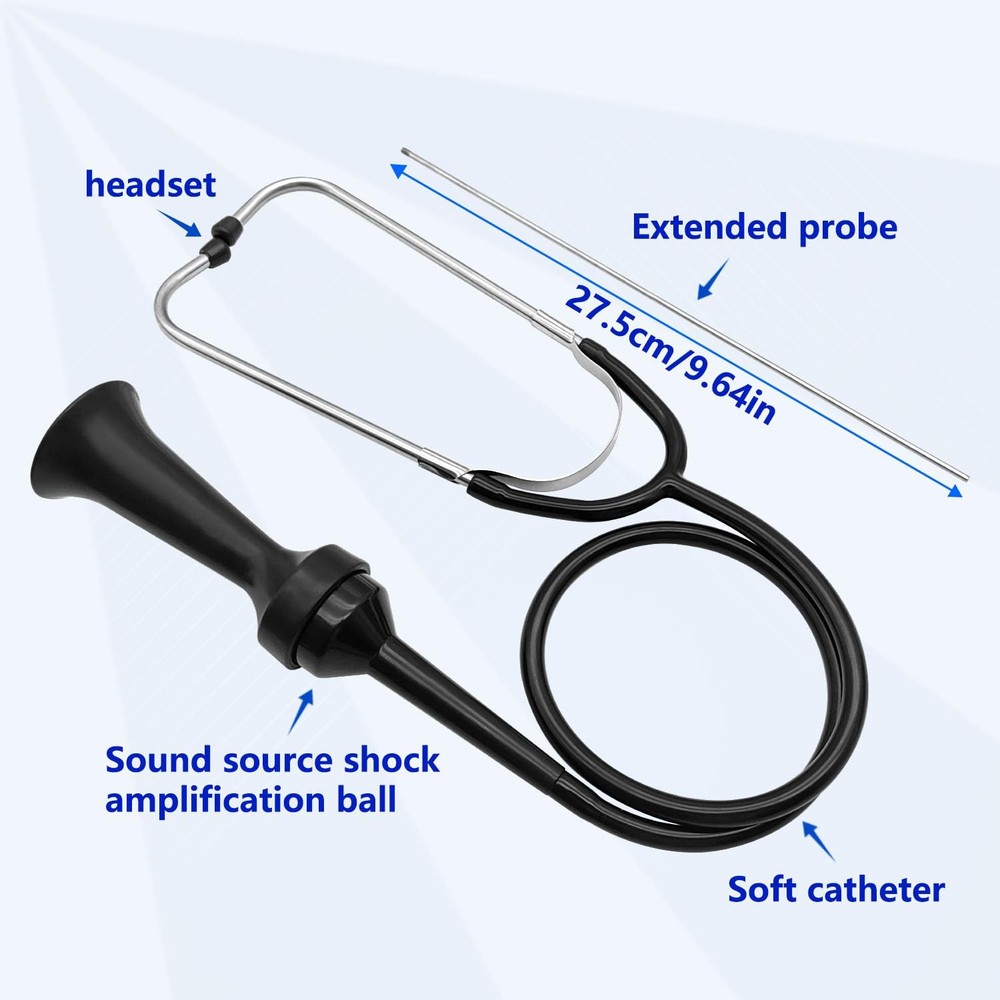 ZKTOOL Mechanics Stethoscope Kit - 3 Piece 3PC