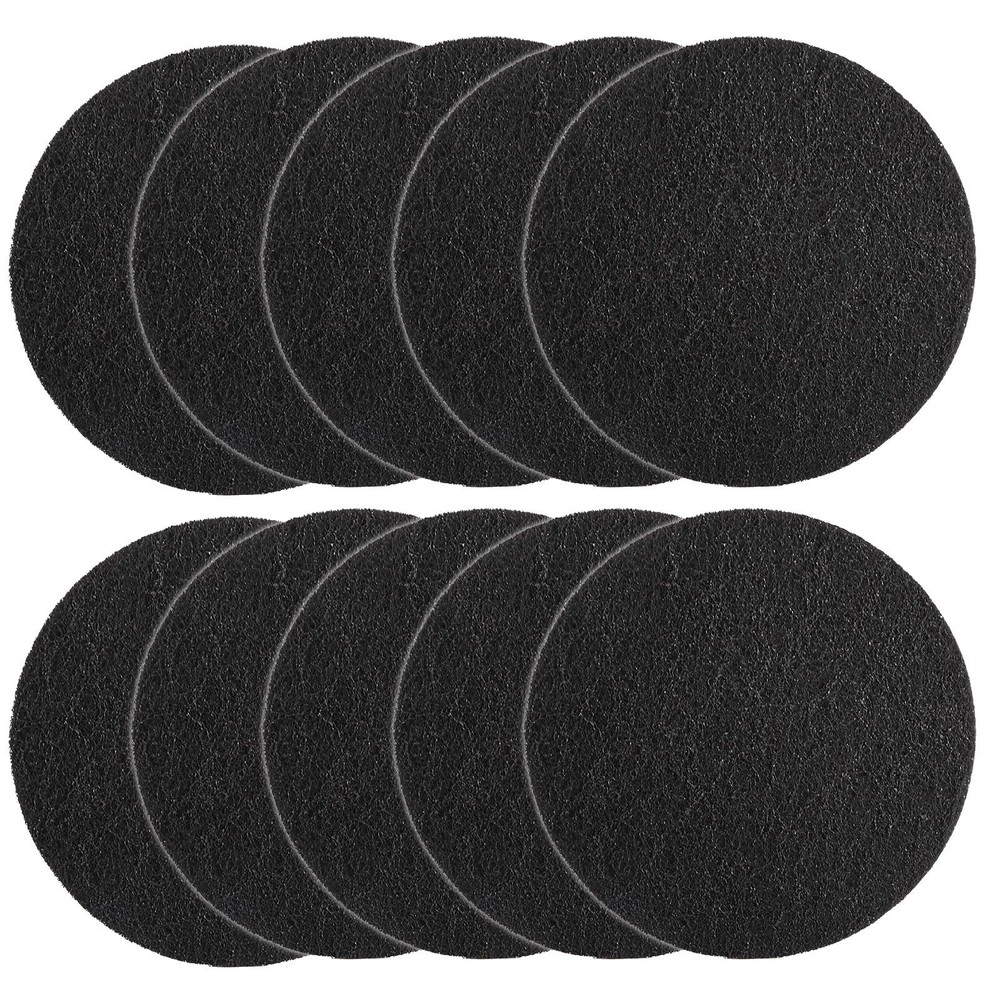 10 Pack 6.7 Inch Charcoal Filters for Kitchen Compost Bin Pail Replacement