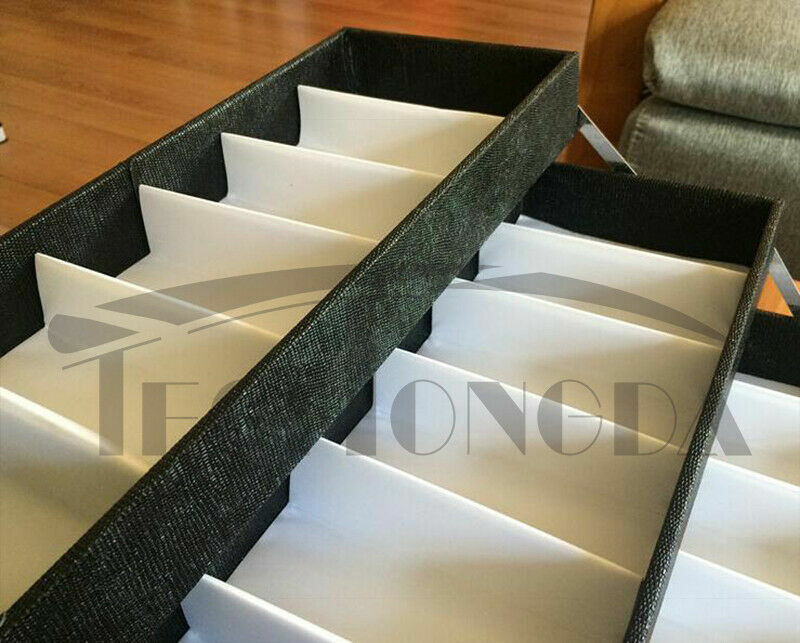 Techtongda 80 Nylon Optical Glasses Display Case Eyeglass Organizer Foldable Box