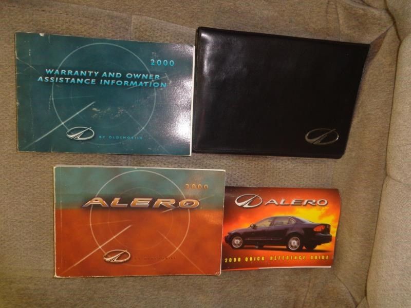 ALERO 2000 Owners Manual