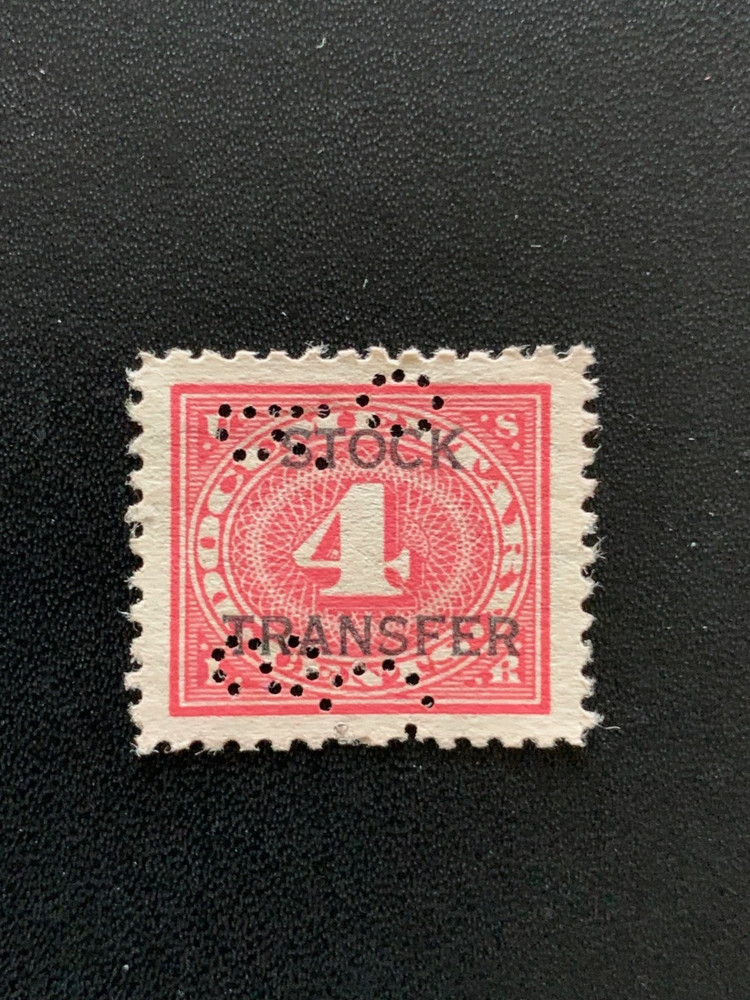 Scott # RD3 - Stack Transfer Stamp -Used