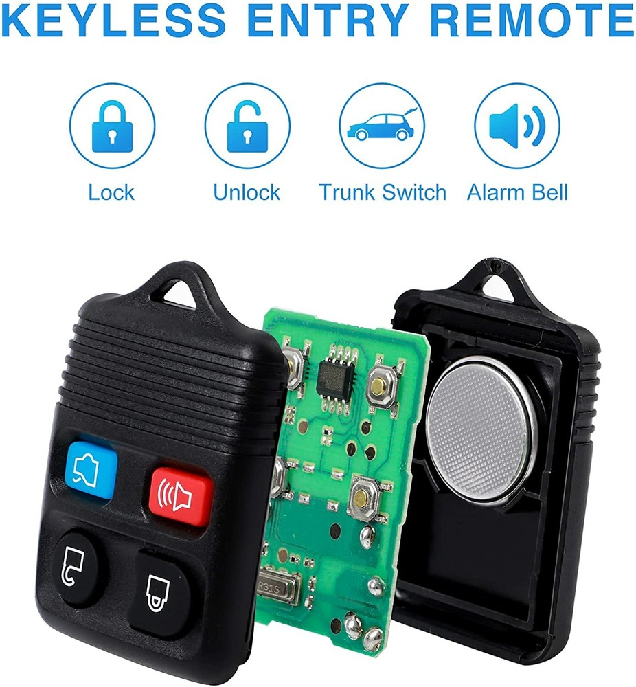 2x Keyless Entry Remote Control Car Key For Ford Explore 1999 2000 2001 2002-05