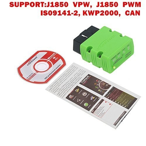 ELM327 ODB2 ODBII Diagnostic Code Scanner Read Phone Android PC Bluetooth Torque