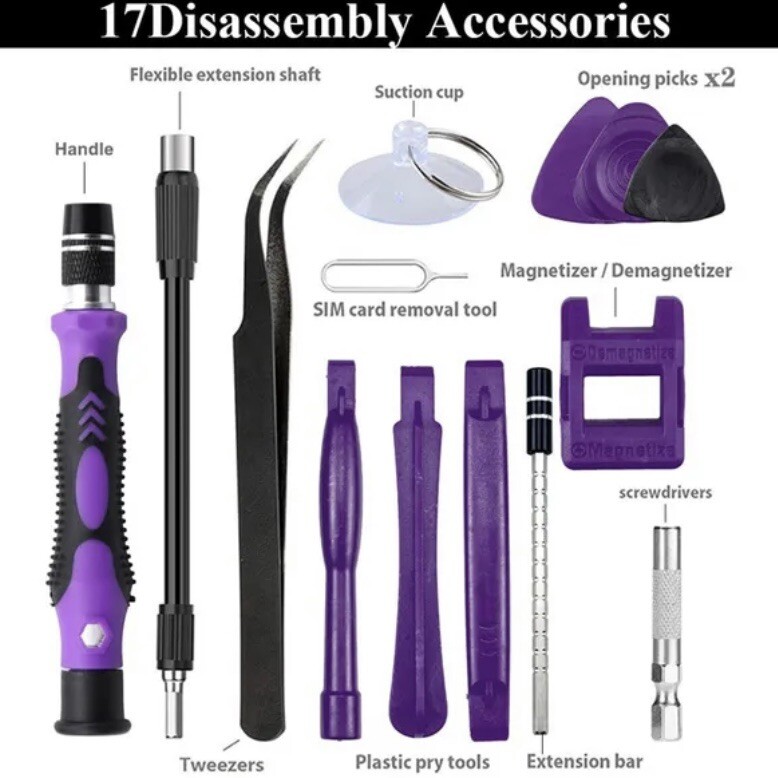 115/25 in 1 Screwdriver Set Mini Precision Screwdriver