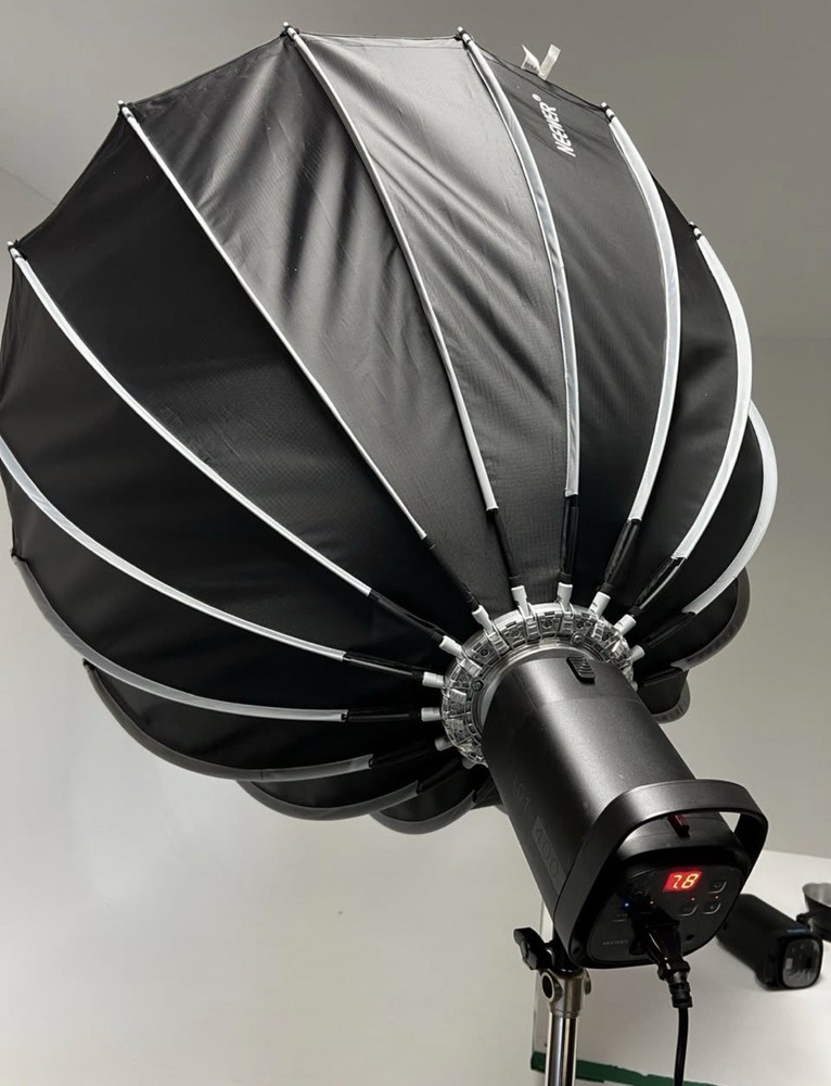 47” / 120cm Parabox Softbox Bowens Mount, Quick Setup With Diffusers/grid