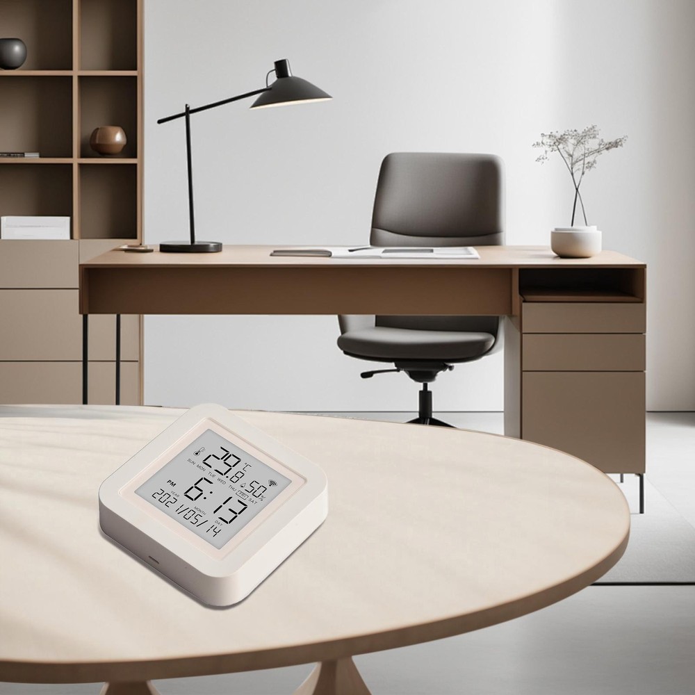 Smart WiFi Thermometer with Offline Functionality Alerts via App Notifications