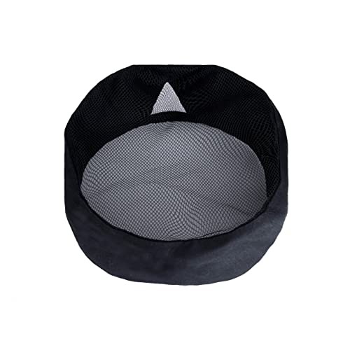 2 Pcs Unisex Vent Chef Hats Adjustable Kitchen Cooking One Size Multicolor