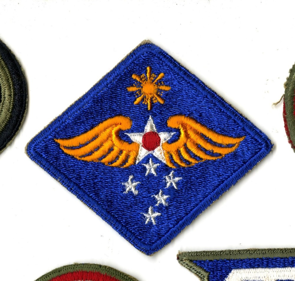 Far East Air Force White Back Patch WWII Vintage Philippines Pacific