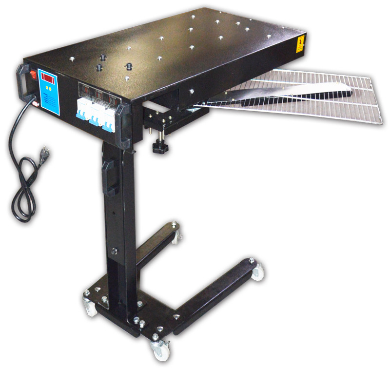4 color screen printing kit micro-adjust pressTemperature Control Flash Dryer