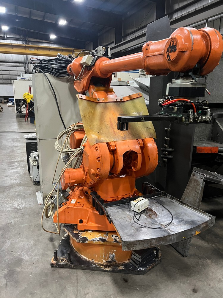 ABB 4400 PAYLOAD ROBOT WITH M99 CONTROL, PENDANT, 2000